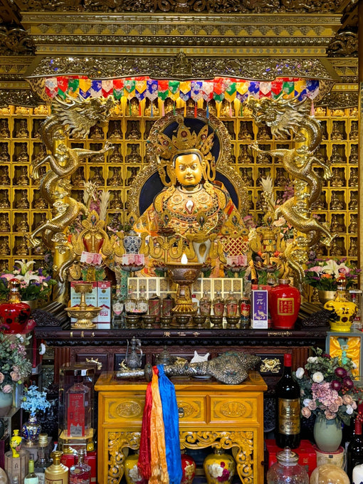 Yellow Jambhala, God of Abundance & Vitality | Annie Pet Blessing