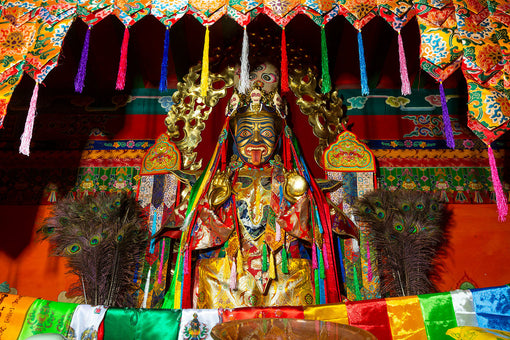 Zhaxi Lhamo, Goddess of Harmony, Calm & Social Blessings | Annie Pet Blessing