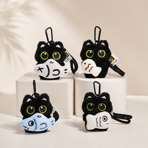 Plush Pet Keychains & Charms