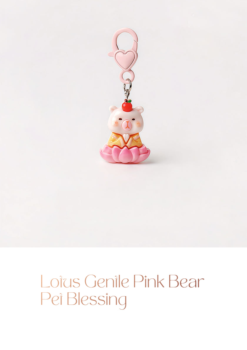 Six-In-One Lotus Animal Pet Blessing Set