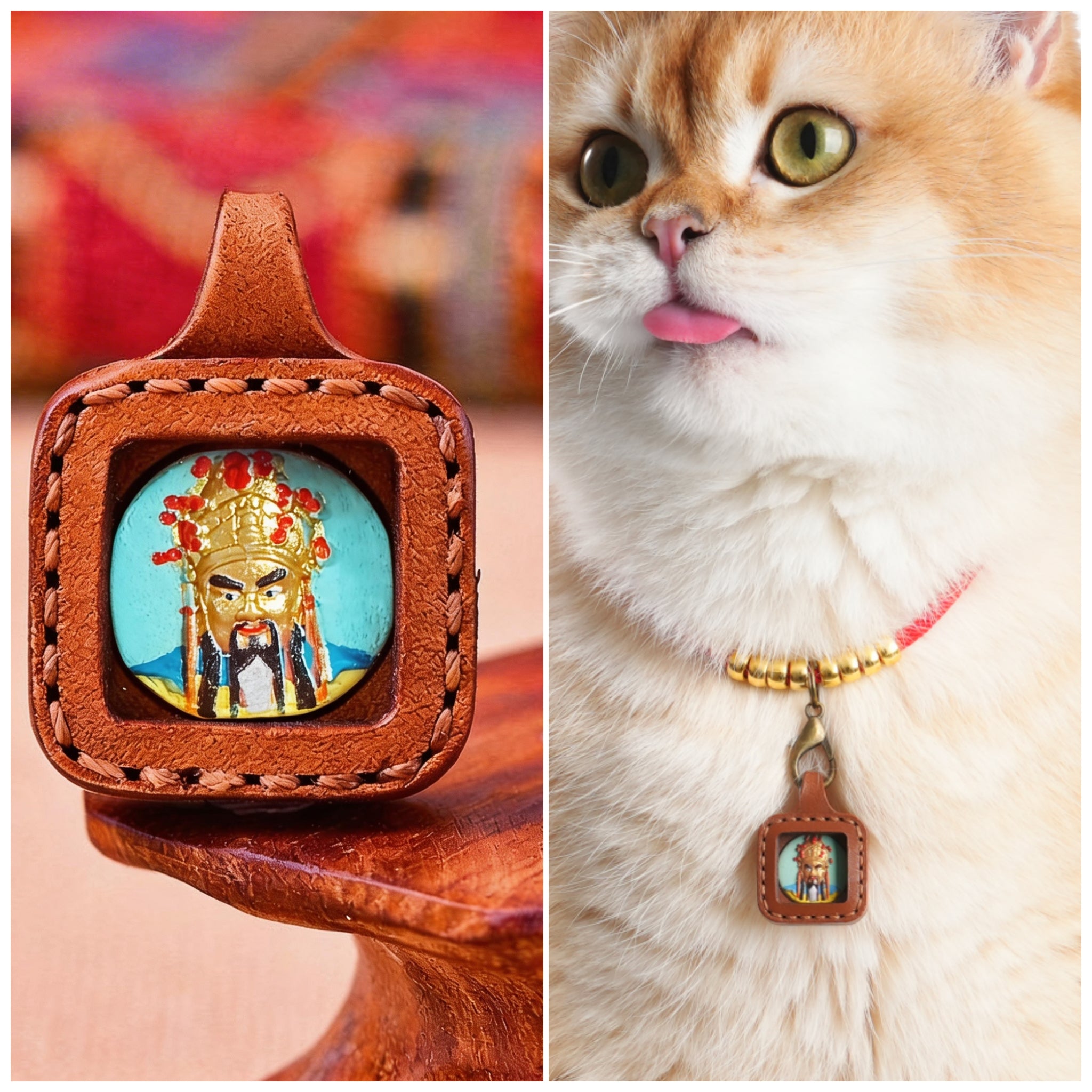 Pet Blessing Tsa-Tsa Charm | Guangji Dragon King, Fortune & Protection Blessings