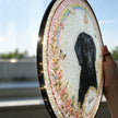 Personalized Pet Portrait Suncatcher – The Spirit Dog, Guardian of Devotion